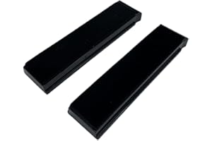 2x Replacement Velvet Cleaning Brushes for SPINCARE Record Cleaning Machine | New Softer Velvet Cleaner Pads with Locking Mechanism | Improved Vinyl Record Cleaning