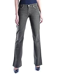 7 For All Mankind Mujer MCBI004017O Verde Algodon Jeans