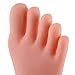 YESURPRISE Practice Fake Foot Model Flexible Movable Soft Silicone Prosthetic Manicure Tool for Nail Art Train
