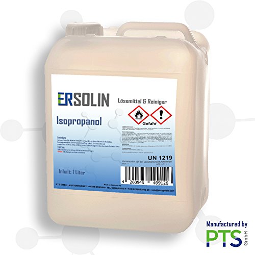 Isopropanol (IPA, isopropylalkohol, de 2 propanol) 99,9% 1 L