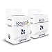 Produktbild 4x Eurotone Patronen für HP 3634 3637 3833 3834 3835 4520 4525 4527 4654 4656 4657 4658 ersetzt 302XL CMYK