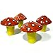 Christmas Gift Aurea Blue Pottery Bonsai Fairy Garden Decor Mushrooms (4 pcs) RS.225.00