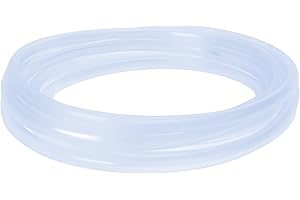 IMEISTEK Tuyau en silicone, 8mm ID x 11mm OD, 1.5Meter, tube en Silicone flexible, tuyau eau-air, pour le transfert de pompe