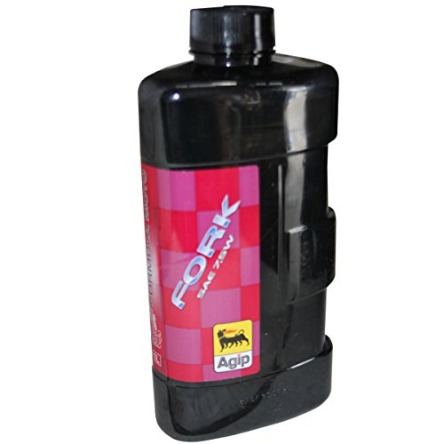 Agip Oil/fork75 W Aceite de suspensión para Adulto, Rojo/Negro, 1 L