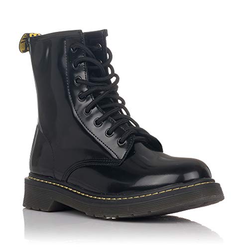 Botas Militares B W 20505 Negras