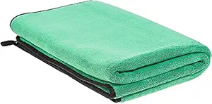 Autyle Heavy Microfiber Cloth for Car Cleaning and Detailing, Double Sided, Extra Thick Plush Microfiber Towel Lint-Free, 800 GSM (Size 40cm x 40cm)/Pack of 1, Color: Mix