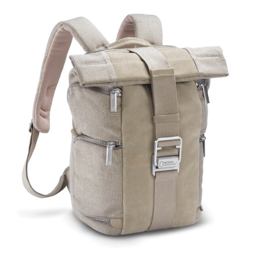 National Geographic Private Collection Small Backpack for Personal Gear, DSLR Camera and 12 inch Laptop