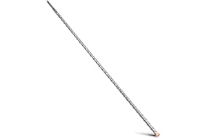 MOXPIFY 18 x 1000 mm SDS Plus Broca con doble hélice, para hormigón, piedra, piedra natural