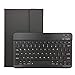 Produktbild Für Samsung Galaxy Tab S6 10.5 2019 SM-T860/T865 Bluetooth Tastatur Hülle, Colorful Hochwertiges PU-Leder Tablet Hülle mit Abnehmbarer Drahtloser Bluetooth Tastatur Led Hintergrundbeleuchtung