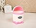 Moolecole Cute Pink Creative Plastic Trash Bin Table Office Desk Mini Dustbin Trash Can