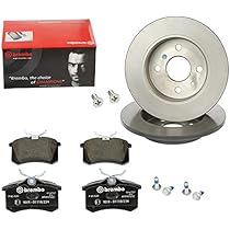 Brembo Bremsen-Set Hinten Für Ford Focus III - 2 Bremsscheiben + Bremsbelagsatz
