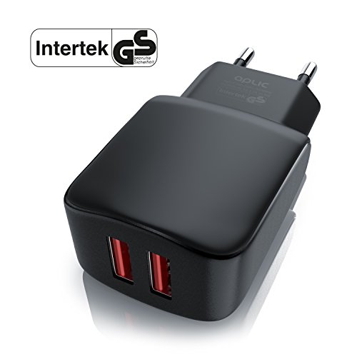 CSL – Dual Port USB Netzteil / Ladegerät (2100mA) | USB Ladeadapter / USB Charger | effektiver Schutz vor Kurzschlüssen und Überlast | geeignet für Handys, Smartphones, Tablets uvm. - 2