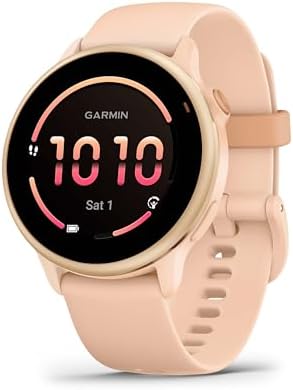 Garmin vívoactive 6, Smartwatch AMOLED 1,2" 2.000 nit, Cassa 42mm, Musica, GarminPay, +80 Sport, GPS, Cardio, Coach, Dinamiche di corsa, App Mobility, Autonomia 11 giorni, Pink Dawn