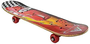 IRIS Wood-Composite Skateboard 45 cm X 13 cm, Small (Multi-Colour)