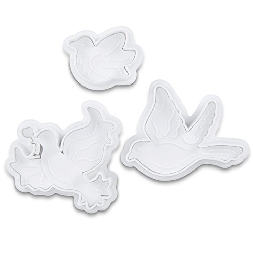Preisvergleich Produktbild NEU Ausstechformen, 3er Set, Taube