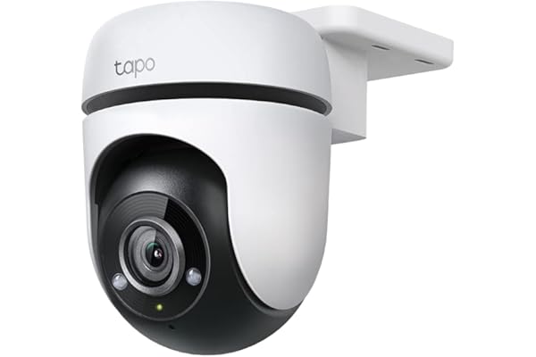 Tapo C500 - Cámara Vigilancia Wi-FI Exterior 360º, Resolución 1080p, Detección Movimiento, Visión Nocturna hasta 30 m, Audio Bi-direccional, Sirena, Compatible Alexa y Google, 2MP