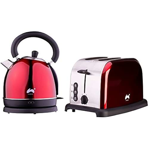 Amazon.co.uk Red Kettle & Toaster Sets / Small Kitchen Appliances