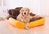 schlafmaske Unterstützung für besseren Schlaf: Unsere hochwertigen Hundebetten eignen sich perfekt für Haustiere, die sich gerne zusammenrollen! Die erhöhten Kanten sorgen für ein Gefühl der Sicherheit und bieten Kopf- und Nackenstütze. Die ultraweiche Polsterung lindert Gelenk- und Muskelschmerzen.