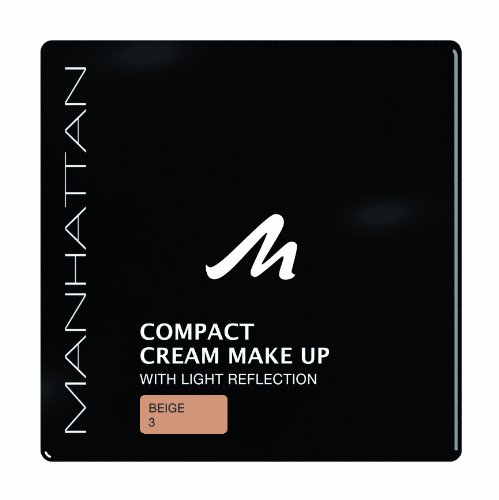 Manhattan 18223 Compact Cream Makeup, beige