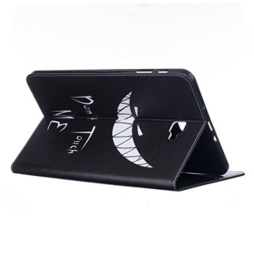 Romtronic Cute Colorful Flip Tasche PU Leder Abdeckung Stand Schutzhülle für Samsung Galaxy Tab A6 10.1 Pouces SM-T580 / SM-T585 + 1 x Schwarz Stylus (Design 08) - 4