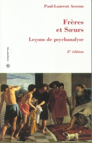 Livres Couvertures de Frères et Soeurs : Leçons de psychanalyse