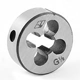 Peso Líquido: 24g DealMux Rodada 30 milímetros Diâmetro interno 8mm de espessura G 1/8 Grosso Enfiar Cutting Die