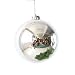 Produktbild Starter Weihnachtsbaumkugeln Weihnachtskugeln Baumschmuck Glänzend Christbaumschmuck Anhänger Groß 15 Cm Weihnachten Dekor Ornament Für Weihnachten Hochzeit Festival (Rot/Gold/Weiss)