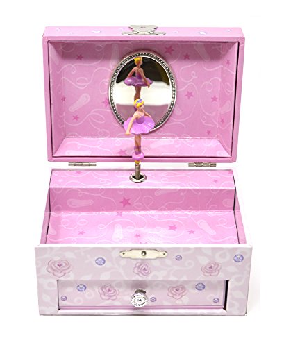 Preisvergleich Produktbild Schmuckkästchen mit Spieluhr und Ballerina / Matex