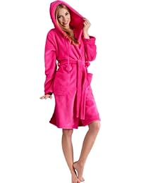bademantel damen pink flauschig