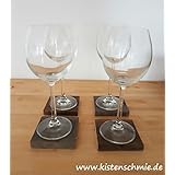 Save it - Untersetzer aus alten Weinkisten (Set: 4 Stück)