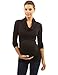 PattyBoutik Mama Cowl Neck Maternity Top (Black 12)
