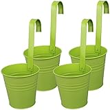 blumentopf hängend wand diese Pflanzgefäße mit großer Henkel zum Anhängen verleihen Stil und Farbe in Ihren Garten