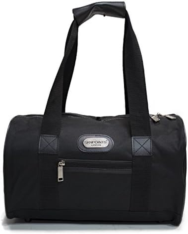 2 Piece Ryan Air / Easy Jet Cabin Approved Holdall On Wheels &amp; Travel Bag 55cm (Single Duffle Bag)