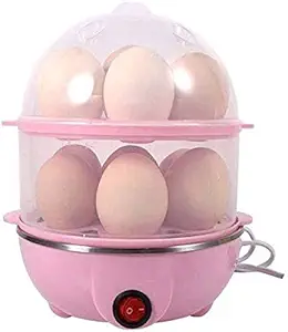 RTAD Egg Boiler Electric Automatic Off 7 Egg Poacher for Steaming, Cooking, Boiling and Frying, Multicolour