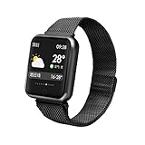 Republe P68 Smart Watch Blut-Sauerstoff-Blutdruck-Puls-Sport-Aktivität Fitness Tracker Wasserdichte IP68 Smartwatch