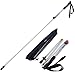 Price comparison product image Trekking Poles,Folding Lightweight Anti-Shock Travel Hiking Pole for Outdoor Climbing Backpacking Walking Stick with EVA Foam Handle Carry Bag