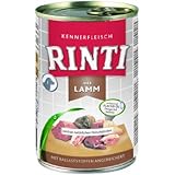 Rinti Pur Kennerfleisch Lamm für Hunde, 24er Pack (24 x 400 g)