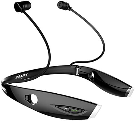 Waterproof Foldable Wireless Bluetooth Zealot H1 Stereo Headset Sport Headphone MML (Black)