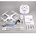 Produktbild JJR / C H68G Selfie Dual-GPS-Positionierungs-RC-Drohne Quadcopter mit 1080P Wifi FPV Einstellbare Weitwinkelkamera Follow Me - White