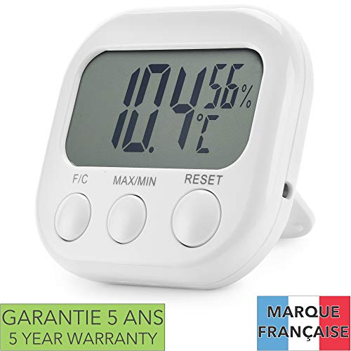 Termometro digital y higrómetro para interiores