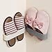 Produktbild bloatboy Wandmontage Schuhregal Lagerregal, Punschfreies Klebrig Hängender Schuhhalter, Kreative Haushaltsregal Aufbewahrungsbox Schuhhalter (Grau + Weiß)