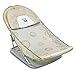 Produktbild Monsieur Bébé ® zusammenfaltbarer Badewannensitz, baby badesitz mit verstellbarer Rückenlehne – beige – EG-Norm
