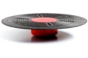 PhysioRoom Adjustable Height Wobble Board 40cm | Balance Board Stability Trainer for Ankle & Knee Injury Rehabilitation Recovery Exercises | Improves Balance, Joint Movement