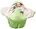 Wallaboo Baby Blanket Coco - For Car seat and Travel - 100% Pure Cotton - 90 X70 cm - For Babies from Newborn - Green
