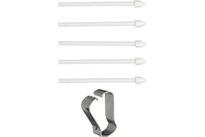 LILITOK Galaxy S24 Ultra Pen - Punte di ricambio per Samsung S23 Ultra Tab S9 Tab S8 Touch Stylus Pen Punte S Pen con Pinzette di rimozione (bianco)