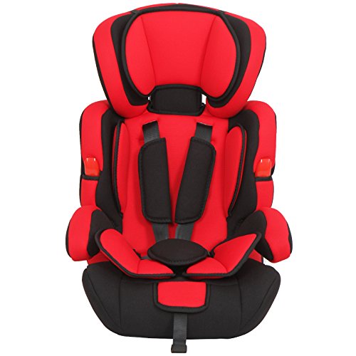 Infantastic Child Car Seat for 9-36 kg With Booster Seat (Red/Black)