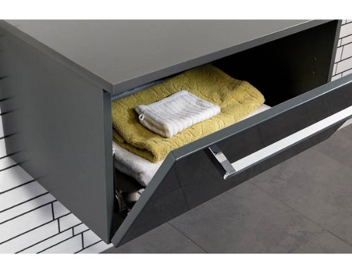 Preisvergleich Produktbild Lanzet Q4 Unterschrank Grafit 60