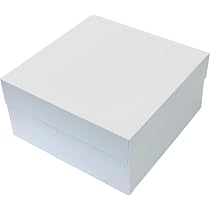 Cakebon Kuchenschachteln Mit Trommel – 25,4 Cm Rund, Silber, Mit Fenster, Für Geburtstage & Hochzeiten (2 Stück)