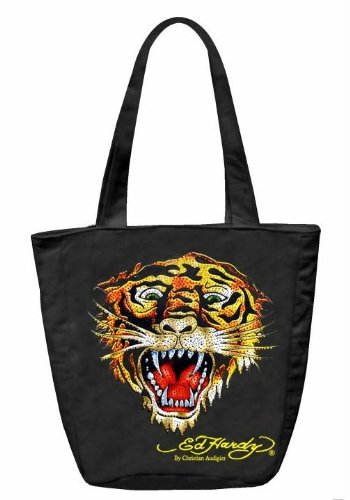 Preisvergleich Produktbild Ed Hardy Ness Tote - Tiger black