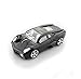 Price comparison product image SPECTRONIX Lamborghini Shaped Wireless Sports Car Mouse Optical & Ergonomic Design with Nano USB Receiver 10 Meter Range 2.4GHz Gaming Mouse in Retail Box for Laptops and PCs 4 Vibrant Colours (Black)